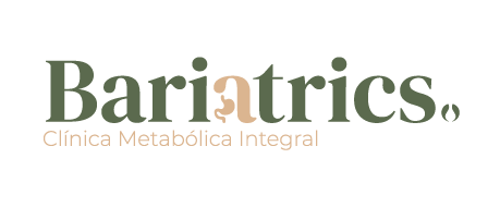 Logotipo de Bariatrics con texto Clínica Metabólica Integral.